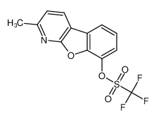 2-甲基苯并呋喃[2,3-B]吡啶-8-基-三氟甲磺酸酯