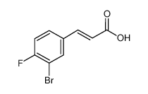 3-溴-4-氟肉桂酸