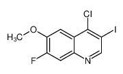 4-氯-7-氟-3-碘-6-甲氧基喹啉