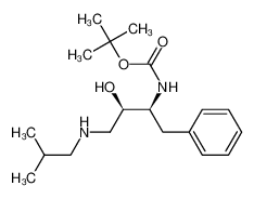 (2S,3R)-(1-苄基-2-羟基-3-(异丁胺)丙基)氨基甲酸叔丁酯