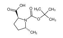 (2S,5R)-N-Boc-5-甲基吡咯烷-2-甲酸