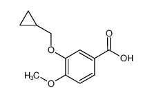 3-(环丙基甲氧基)-4-甲氧基苯甲酸