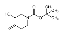 3-羟基-4-亚甲基哌啶-1-甲酸叔丁酯