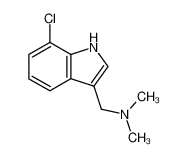 1-(7-氯-1H-吲哚-3-基)-N，N-二甲基甲胺