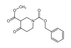4-氧代-1,3-哌啶二羧酸 1-苄酯 3-甲酯